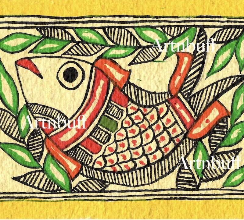 s5LY7Rn9 Mithila Painting fish watermarked
